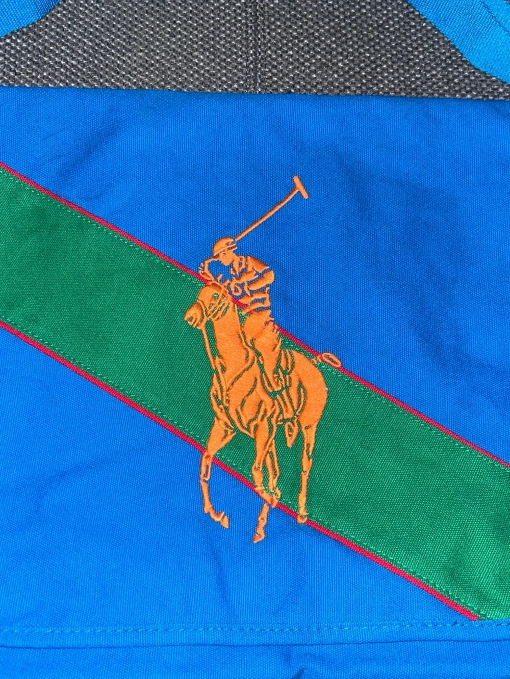 Rare Vintage Polo Ralph Lauren Big Pony Messenger Bag